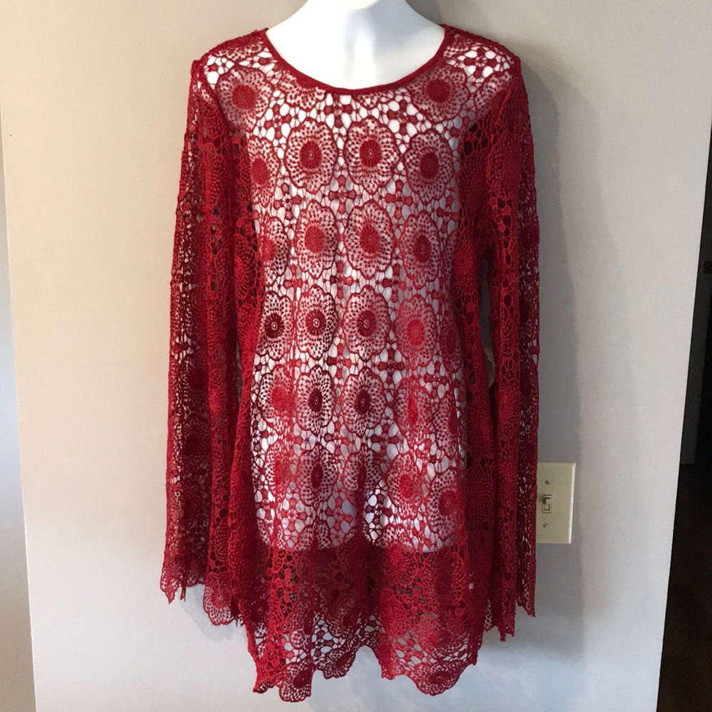 New! Altar’d State Lace Top